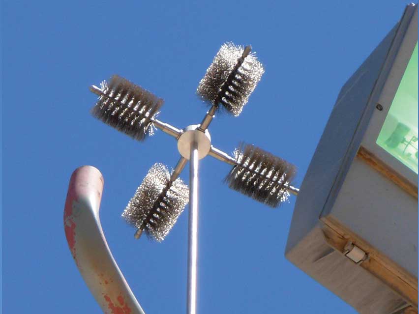 Charge Dissipation Terminals Lightning Protection by ALLTEC